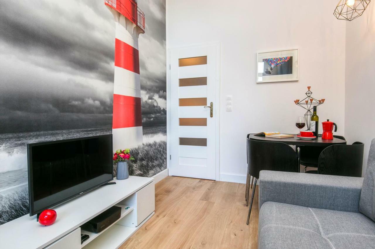Berg Apartament Red Obok Starego Miasta Gdansk Exterior photo