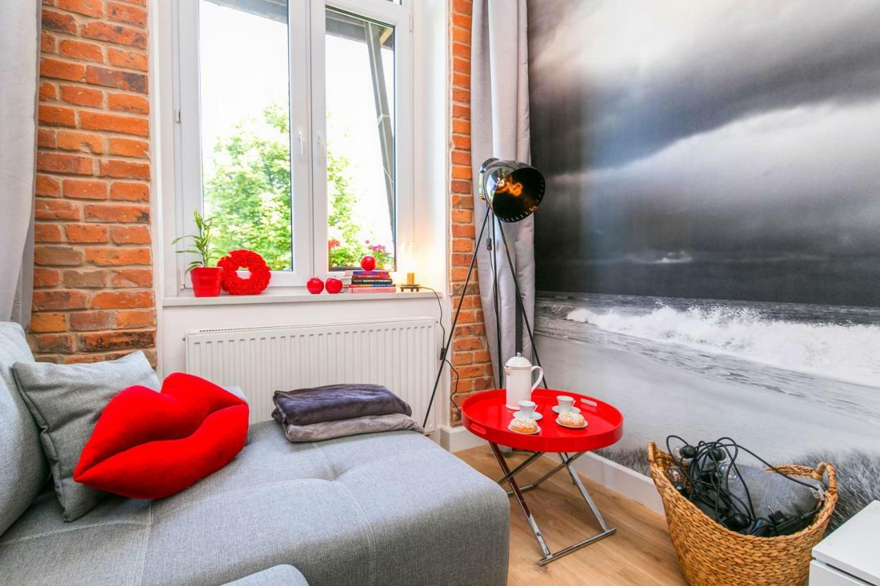 Berg Apartament Red Obok Starego Miasta Gdansk Exterior photo