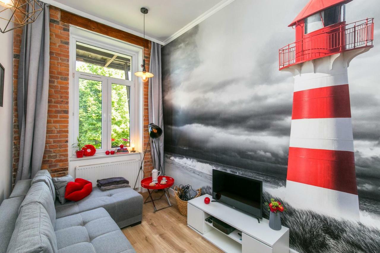 Berg Apartament Red Obok Starego Miasta Gdansk Exterior photo
